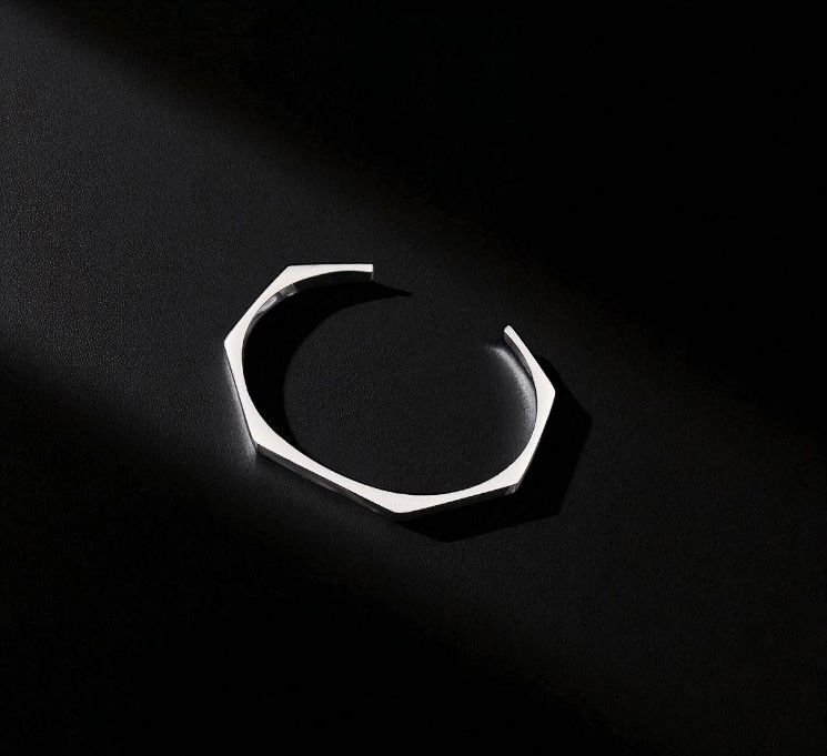SILVER MENS CUFF BRACELET (کڑا)