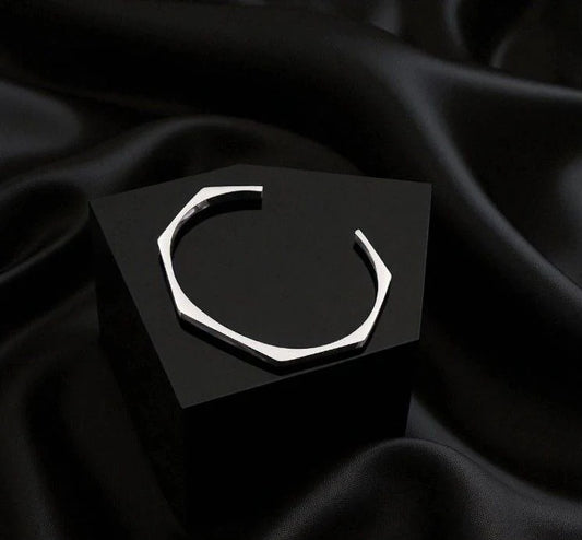 SILVER MENS CUFF BRACELET (کڑا)