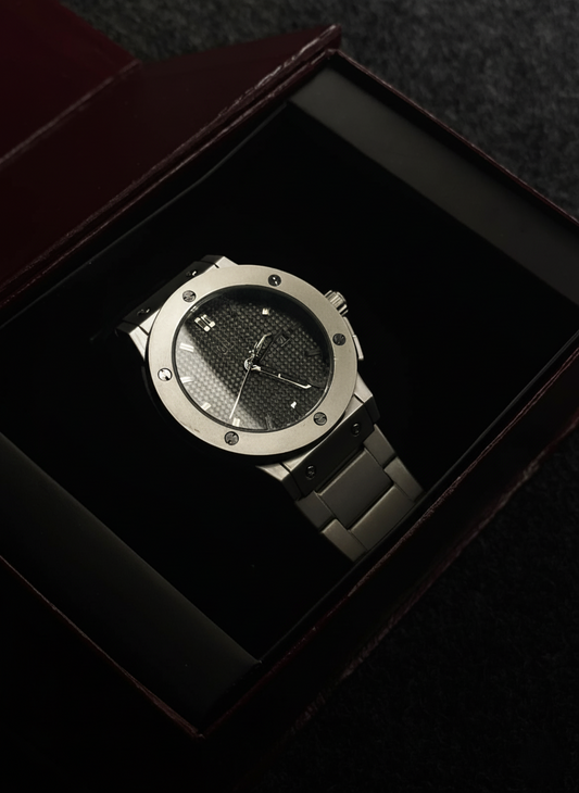 HUBLOT GENEVE DOUBLE CHAIN WITH MASTER LOCK