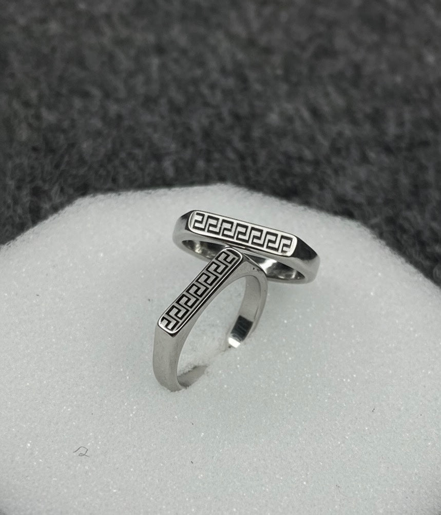 SLAUGHTY STAINLESS STEAL RINGS